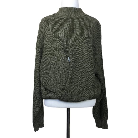 NWT Atlein Olive Sweater 38 - Picture 1 of 9